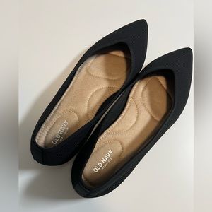 Black Old Navy Flats - Never worn!!